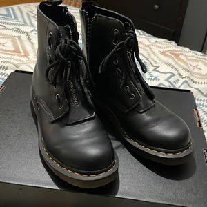 1460 Women's Pascal Nappa Zipper Boots